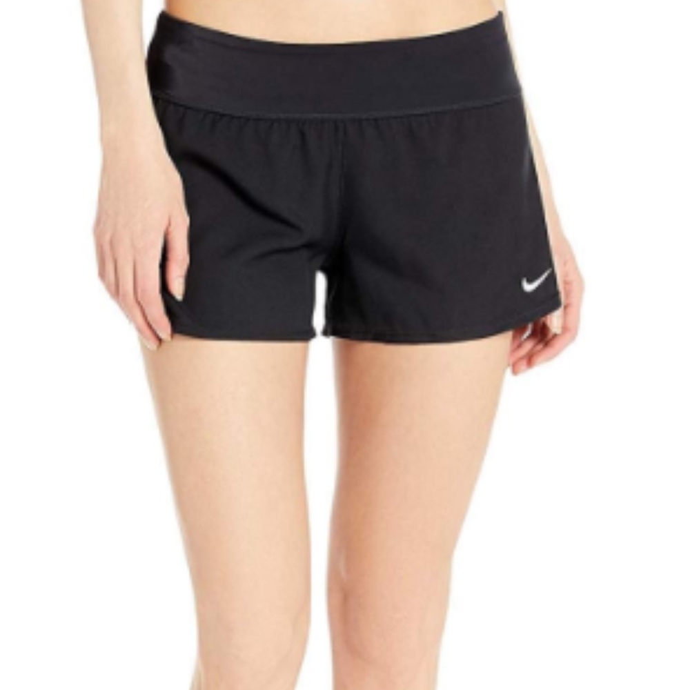 Nike large swim cover shorts black board shorts